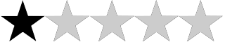 1 star rating
